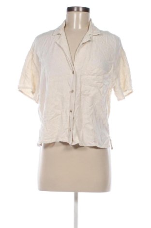 Γυναικείο πουκάμισο Stradivarius, Μέγεθος L, Χρώμα  Μπέζ, Τιμή 9,99 €