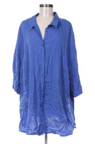 Cămașă de femei Ulla Popken, Mărime 4XL, Culoare Albastru, Preț 243,99 Lei