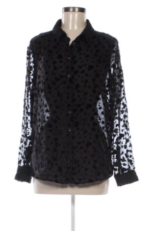 Γυναικείο πουκάμισο Un Deux Trois, Μέγεθος M, Χρώμα Μαύρο, Τιμή 19,99 €