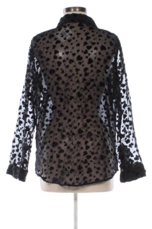 Γυναικείο πουκάμισο Un Deux Trois, Μέγεθος M, Χρώμα Μαύρο, Τιμή 19,99 €