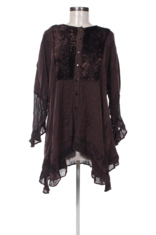 Cămașă de femei Unbranded, Mărime XXL, Culoare Maro, Preț 67,77 Lei