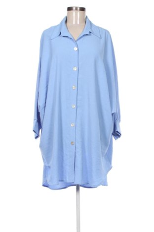 Damenbluse Unbranded, Größe 4XL, Farbe Blau, Preis 16,99 €