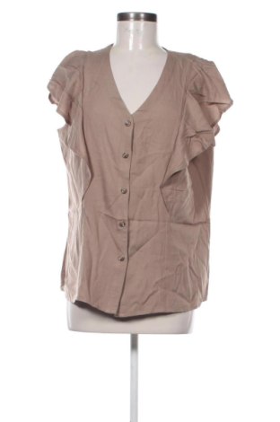 Γυναικείο πουκάμισο Unbranded, Μέγεθος XL, Χρώμα Καφέ, Τιμή 13,00 €