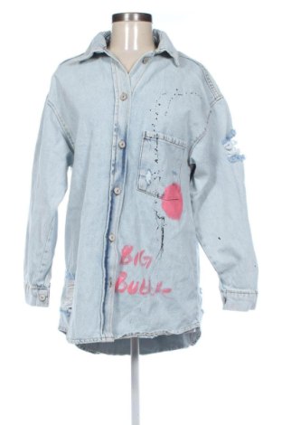 Γυναικείο πουκάμισο Unbranded, Μέγεθος S, Χρώμα Μπλέ, Τιμή 20,52 €