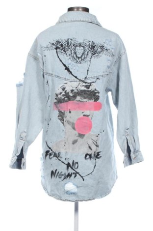 Γυναικείο πουκάμισο Unbranded, Μέγεθος S, Χρώμα Μπλέ, Τιμή 20,52 €
