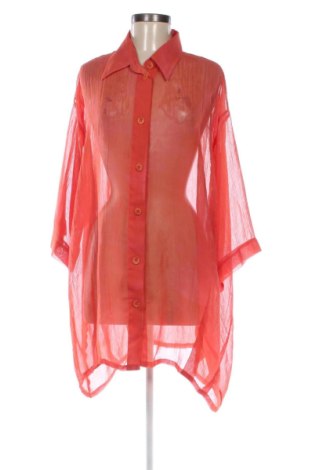 Γυναικείο πουκάμισο Unbranded, Μέγεθος XXL, Χρώμα Κόκκινο, Τιμή 12,99 €