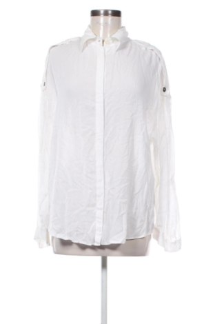 Γυναικείο πουκάμισο United Colors Of Benetton, Μέγεθος XL, Χρώμα Λευκό, Τιμή 21,00 €