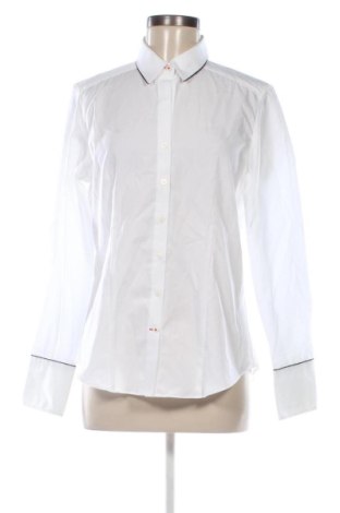 Γυναικείο πουκάμισο Vincenzo Boretti, Μέγεθος M, Χρώμα Λευκό, Τιμή 18,99 €