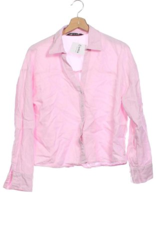 Дамска риза Zara, Размер XS, Цвят Розов, Цена 14,31 €