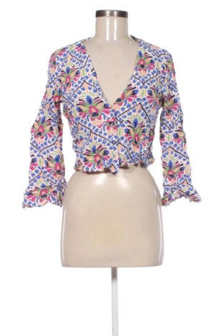 Γυναικείο πουκάμισο Zara, Μέγεθος L, Χρώμα Πολύχρωμο, Τιμή 16,99 €