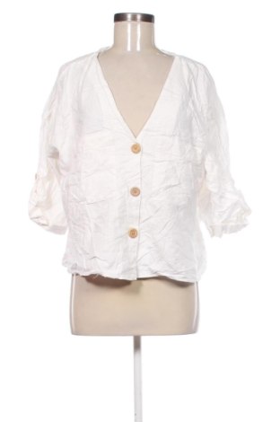 Дамска риза Zara, Размер L, Цвят Бял, Цена 14,31 €