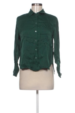 Γυναικείο πουκάμισο Zara, Μέγεθος S, Χρώμα Πράσινο, Τιμή 13,81 €