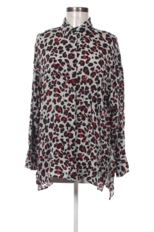 Γυναικείο πουκάμισο Zara, Μέγεθος L, Χρώμα Πολύχρωμο, Τιμή 14,00 €