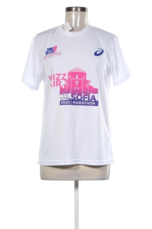 Damen T-Shirt ASICS, Größe S, Farbe Weiß, Preis 14,00 €