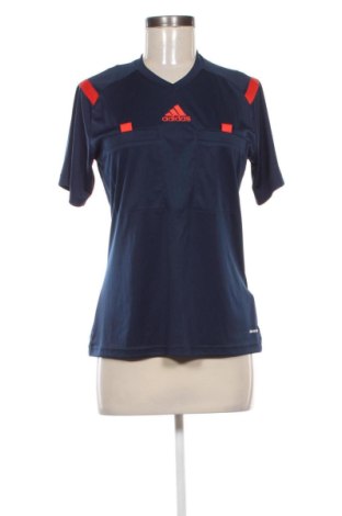 Γυναικείο t-shirt Adidas, Μέγεθος M, Χρώμα Μπλέ, Τιμή 34,88 €