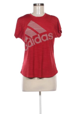 Дамска тениска Adidas, Размер M, Цвят Червен, Цена 13,79 €