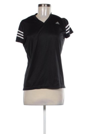 Γυναικείο t-shirt Adidas, Μέγεθος L, Χρώμα Μαύρο, Τιμή 13,81 €