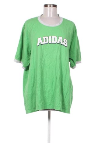 Damen T-Shirt Adidas, Größe XXL, Farbe Grün, Preis € 18,99