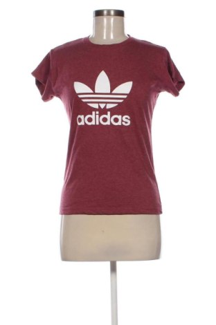 Damen T-Shirt Adidas, Größe M, Farbe Rot, Preis 17,99 €
