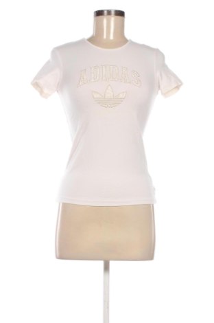 Damski T-shirt Adidas, Rozmiar XXS, Kolor Biały, Cena 75,02 zł