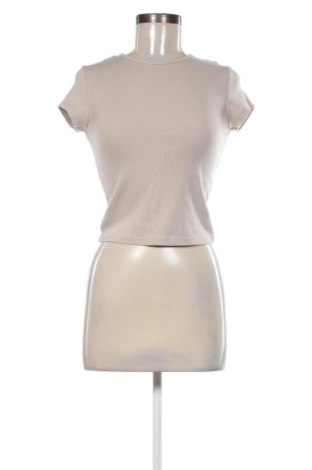 Damen T-Shirt Bershka, Größe M, Farbe Beige, Preis € 9,00