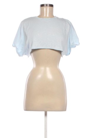 Damen T-Shirt Bershka, Größe S, Farbe Blau, Preis 8,68 €