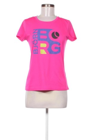 Damen T-Shirt Bjorn Borg, Größe M, Farbe Rosa, Preis 14,00 €
