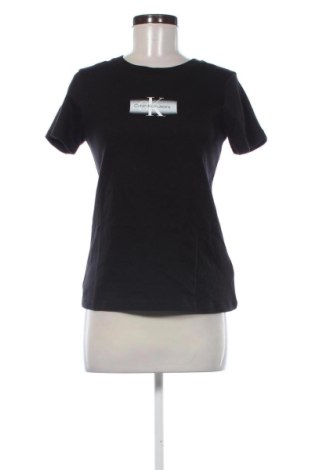 Damski T-shirt Calvin Klein Jeans, Rozmiar S, Kolor Czarny, Cena 158,99 zł