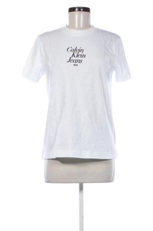 Dámské tričko Calvin Klein Jeans, Velikost M, Barva Bílá, Cena  719,00 Kč