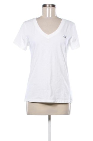 Дамска тениска Calvin Klein Jeans, Размер M, Цвят Бял, Цена 34,76 €