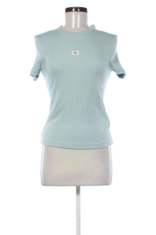 Дамска тениска Calvin Klein Jeans, Размер M, Цвят Син, Цена 35,27 €