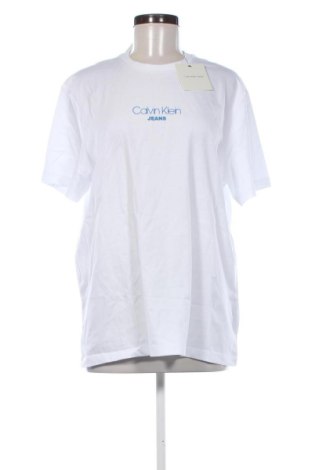 Męski T-shirt Calvin Klein Jeans, Rozmiar M, Kolor Biały, Cena 226,99 zł