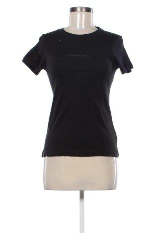 Damen T-Shirt Calvin Klein Jeans, Größe XS, Farbe Schwarz, Preis 39,99 €