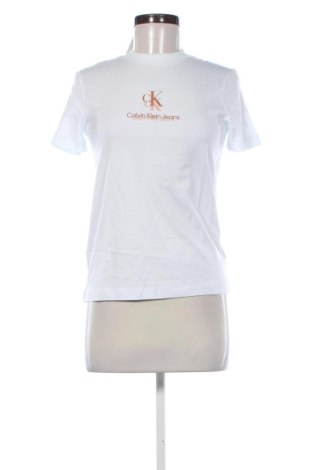 Дамска тениска Calvin Klein Jeans, Размер XS, Цвят Бял, Цена 25,05 €