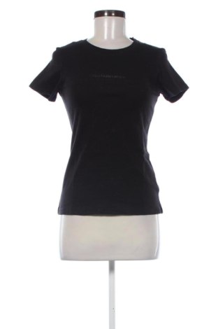 Γυναικείο t-shirt Calvin Klein Jeans, Μέγεθος XS, Χρώμα Μαύρο, Τιμή 25,99 €, #135849984