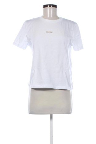 Tricou de femei Calvin Klein Jeans, Mărime L, Culoare Alb, Preț 215,99 Lei