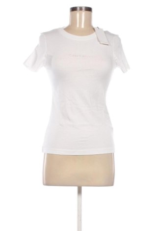 Damski T-shirt Calvin Klein Jeans, Rozmiar XS, Kolor Biały, Cena 220,99 zł