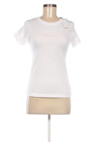 Damen T-Shirt Calvin Klein Jeans, Größe XS, Farbe Weiß, Preis 19,99 €, #135852517
