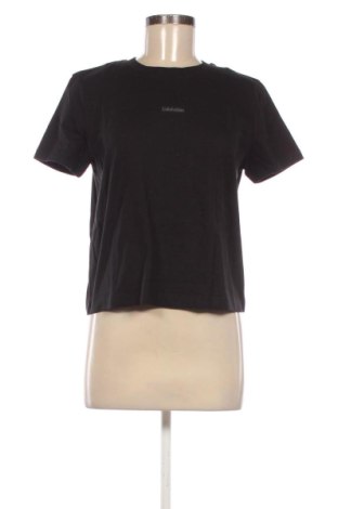 Дамска тениска Calvin Klein Jeans, Размер L, Цвят Черен, Цена 42,43 €