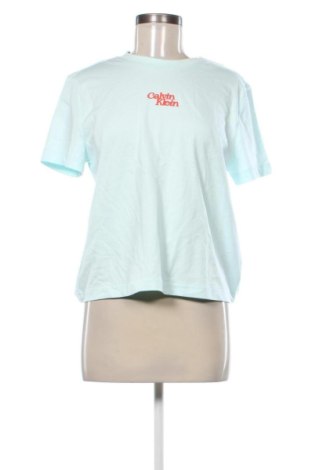 Dámské tričko Calvin Klein Jeans, Velikost M, Barva Modrá, Cena  679,00 Kč