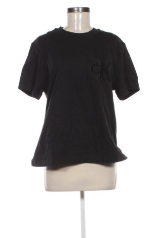 Γυναικείο t-shirt Calvin Klein Jeans, Μέγεθος XL, Χρώμα Μαύρο, Τιμή 50,99 €