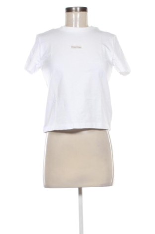 Damski T-shirt Calvin Klein Jeans, Rozmiar S, Kolor Biały, Cena 110,99 zł, #135866460