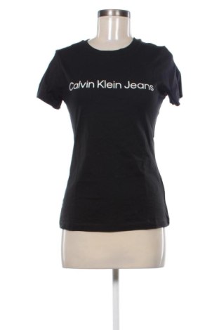 Damen T-Shirt Calvin Klein Jeans, Größe S, Farbe Schwarz, Preis € 23,99, #135866926