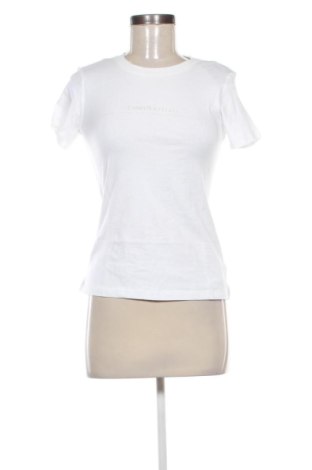 Damski T-shirt Calvin Klein Jeans, Rozmiar XS, Kolor Biały, Cena 103,99 zł