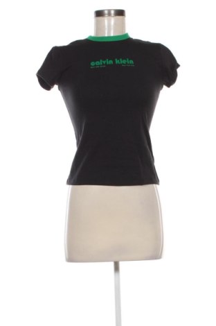 Damen T-Shirt Calvin Klein Jeans, Größe XS, Farbe Schwarz, Preis € 52,99