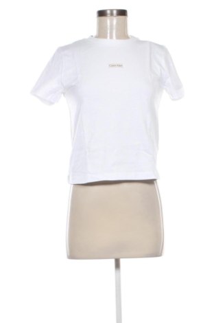 Tricou de femei Calvin Klein Jeans, Mărime S, Culoare Alb, Preț 202,99 Lei