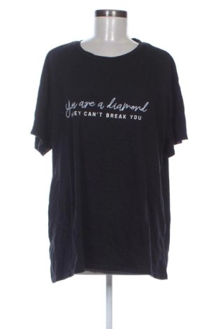 Γυναικείο t-shirt Clockhouse, Μέγεθος 3XL, Χρώμα Μαύρο, Τιμή 10,99 €