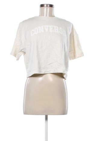 Γυναικείο t-shirt Converse, Μέγεθος S, Χρώμα Εκρού, Τιμή 13,99 €