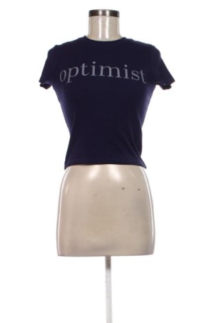 Дамска тениска Cropp, Размер S, Цвят Син, Цена 8,43 €