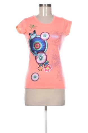 Γυναικείο t-shirt Desigual, Μέγεθος M, Χρώμα Ρόζ , Τιμή 16,99 €